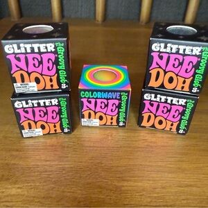 Mini NeeDohs Glitter and Colorwave
